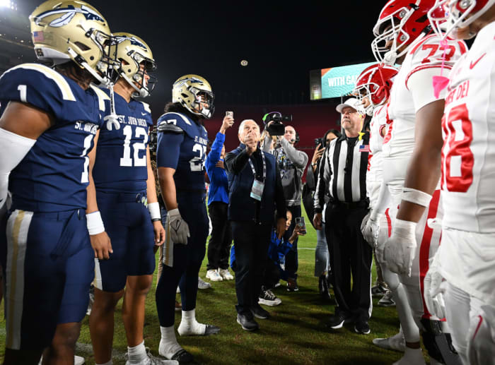 Mater Dei vs St John Bosco CIF Southern Section D1 Final November 24, 2023 Photo-Heston Quan95